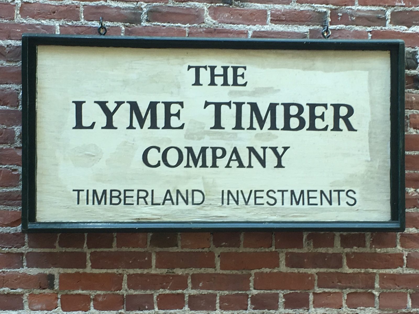 Lyme sign Lyme Timber